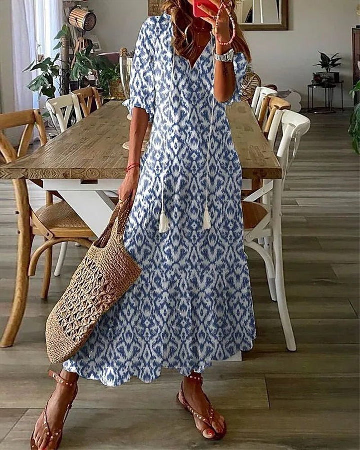 LUNA | Vestido boho con ajuste favorecedor