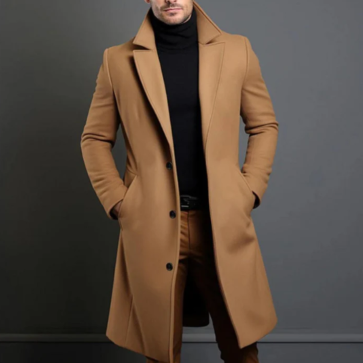 Diego | El Abrigo Clásico Elegante de Lana para Hombre Belmont