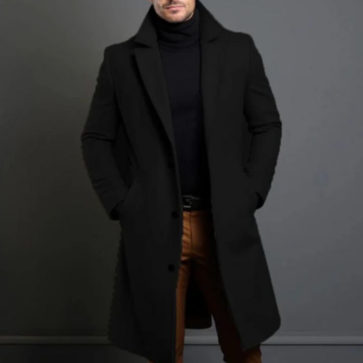 Diego | El Abrigo Clásico Elegante de Lana para Hombre Belmont