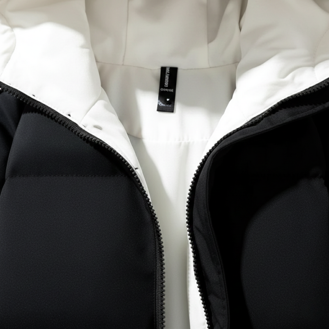 Severo | La Chaqueta Acolchada Impermeable para Hombre de Londres - Abrigo de Invierno de Lujo con Capucha