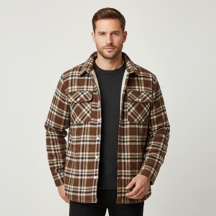 Faustino | La Chaqueta Exterior Forrada de Forro Polar Arizona para Hombres