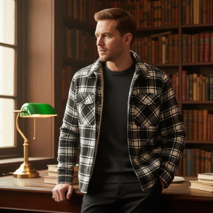 Faustino | La Chaqueta Exterior Forrada de Forro Polar Arizona para Hombres