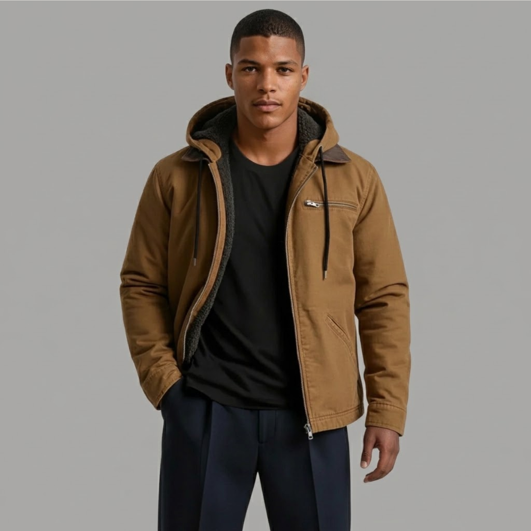 La Chaqueta con Capucha Forrada de Forro Polar para Hombre Westwood