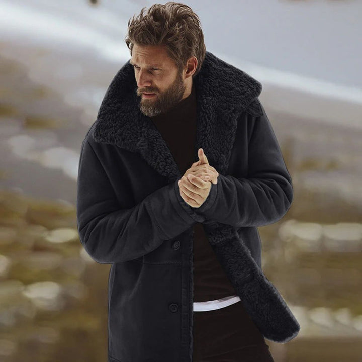 Ezequiel | El Abrigo de Piel de Oveja Aspen – Abrigo Clásico de Invierno para Hombre
