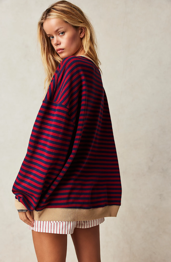 Mana | Suéter Oversize a Rayas
