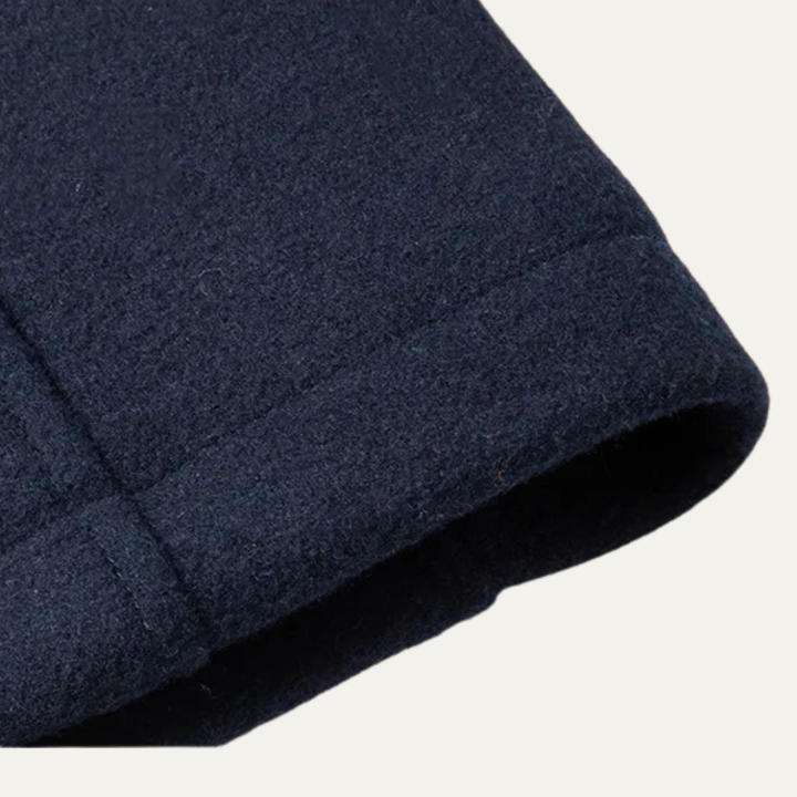 Nicanor | El Abrigo de Lana de Negocios con Doble Cuello para Hombre Kensington