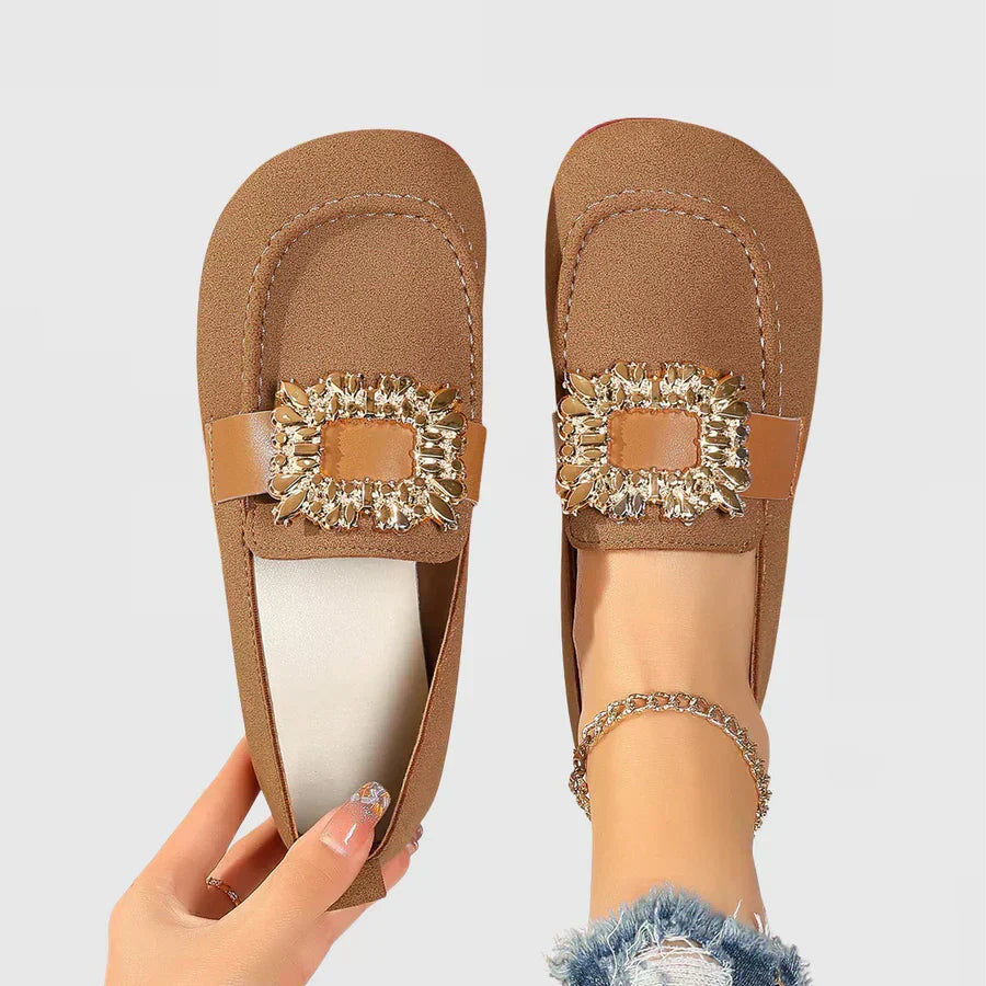 Cataleyrah | Mocasines Ortopédicos Elegantes - Marrón