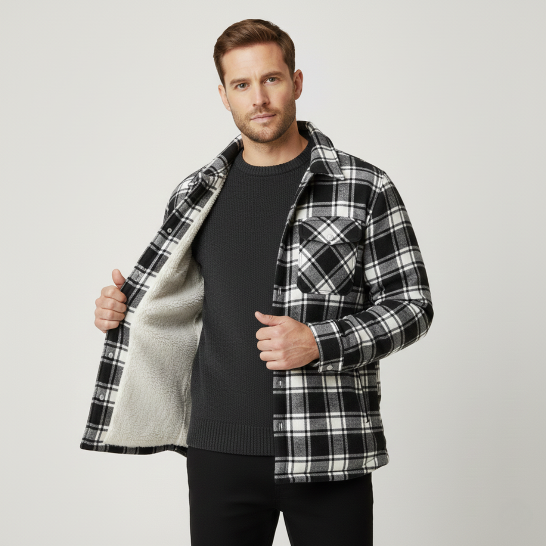 Faustino | La Chaqueta Exterior Forrada de Forro Polar Arizona para Hombres
