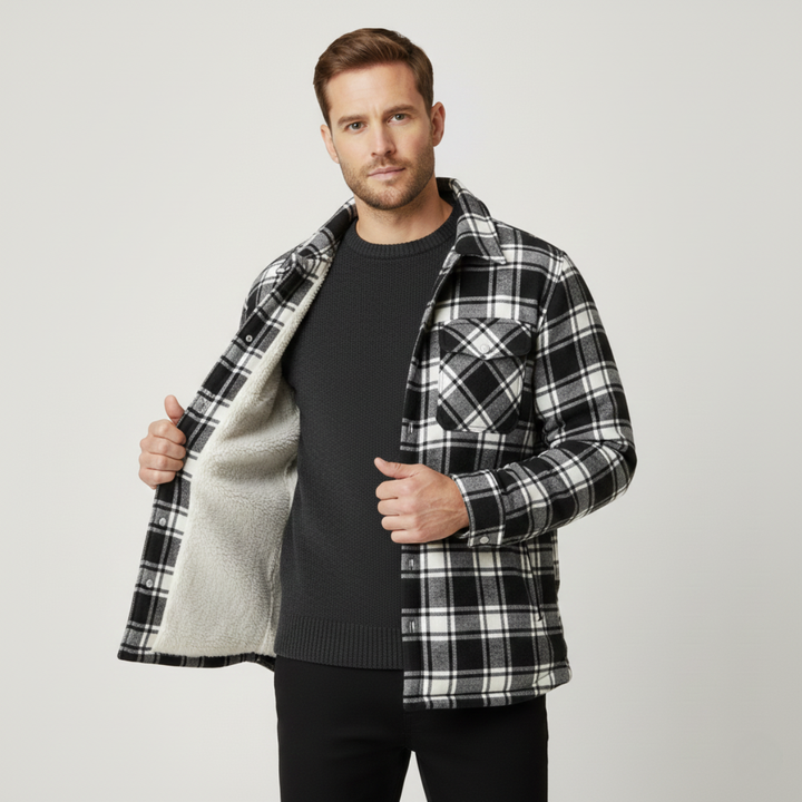 Faustino | La Chaqueta Exterior Forrada de Forro Polar Arizona para Hombres