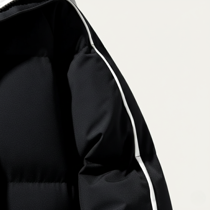 Severo | La Chaqueta Acolchada Impermeable para Hombre de Londres - Abrigo de Invierno de Lujo con Capucha