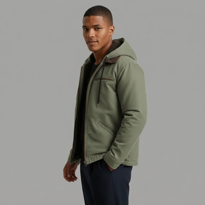 La Chaqueta con Capucha Forrada de Forro Polar para Hombre Westwood