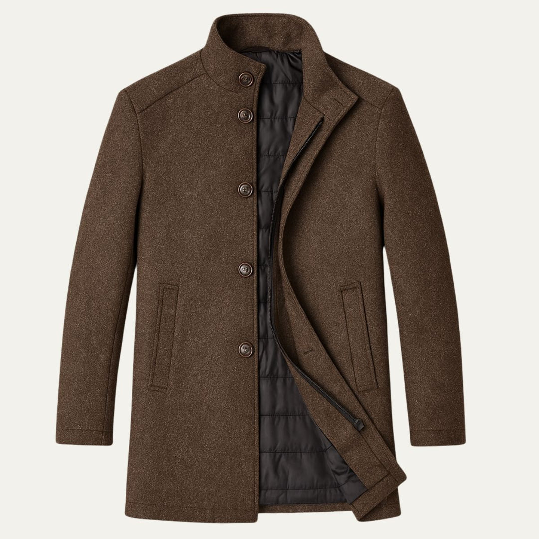 Braulio | El Abrigo de Invierno de Lana Premium para Hombre Highlander