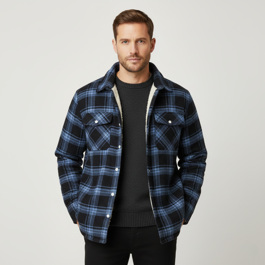 Faustino | La Chaqueta Exterior Forrada de Forro Polar Arizona para Hombres