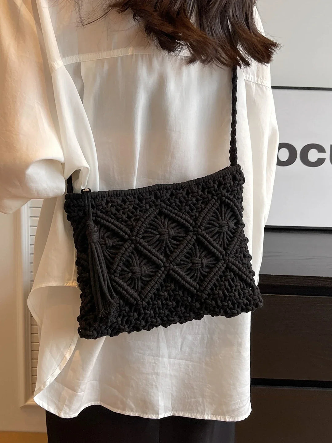ZIRK | Bolso bandolera tejido