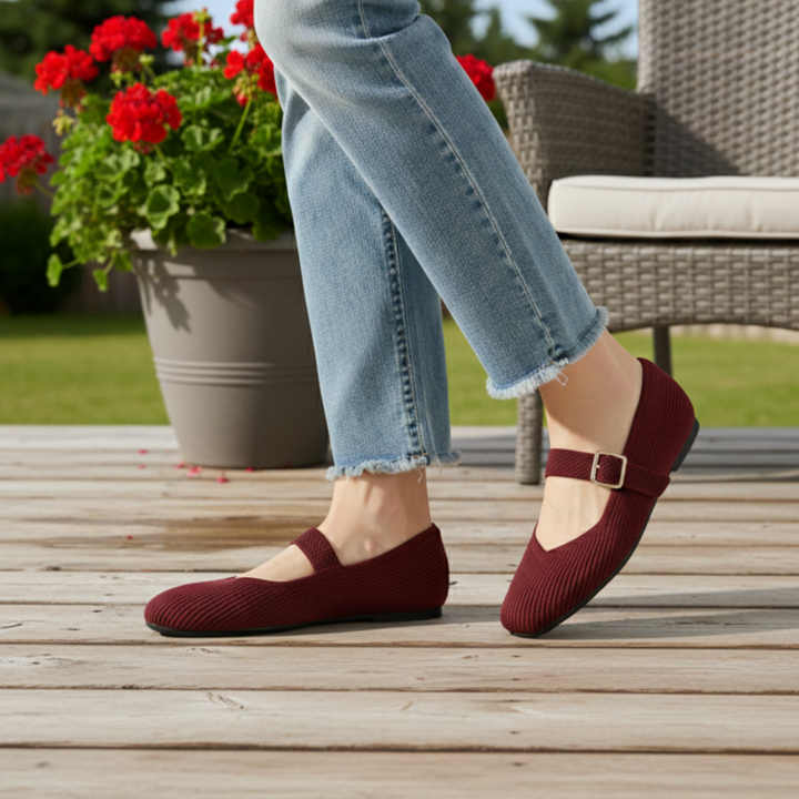 Aveline | Mocasines Cómodos y Flexibles - Negro