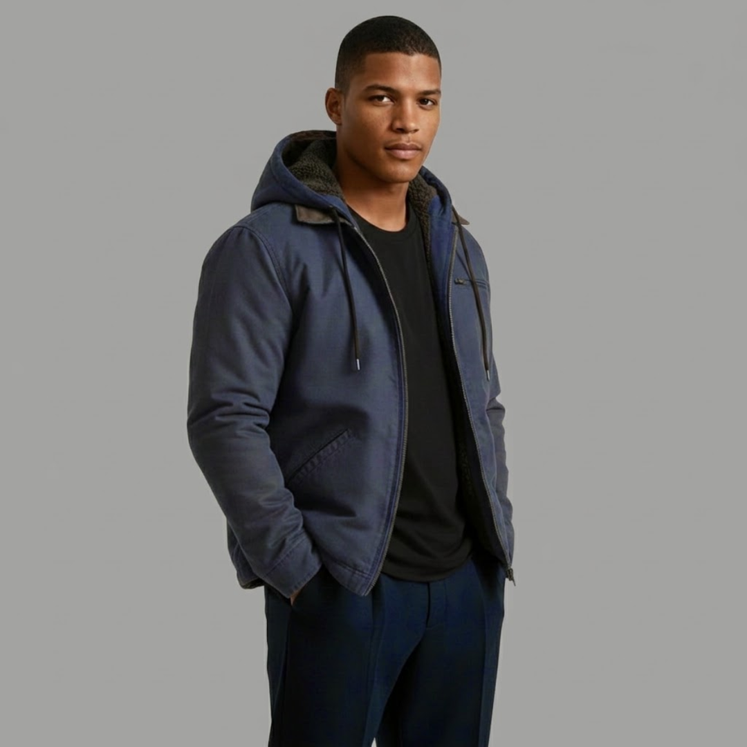 La Chaqueta con Capucha Forrada de Forro Polar para Hombre Westwood