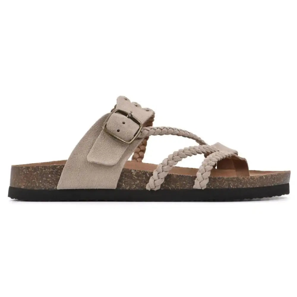 CLARA | Sandalias de tiras trenzadas