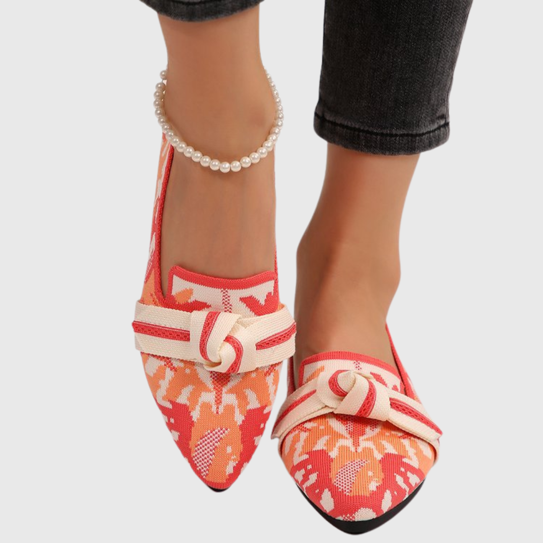 Muse | Mocasines Artísticos Estampados - Coral