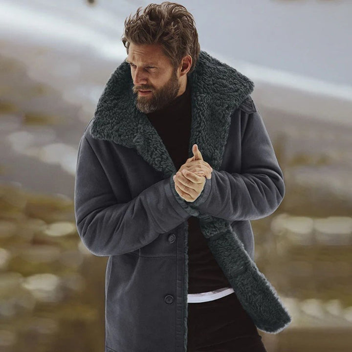 Ezequiel | El Abrigo de Piel de Oveja Aspen – Abrigo Clásico de Invierno para Hombre