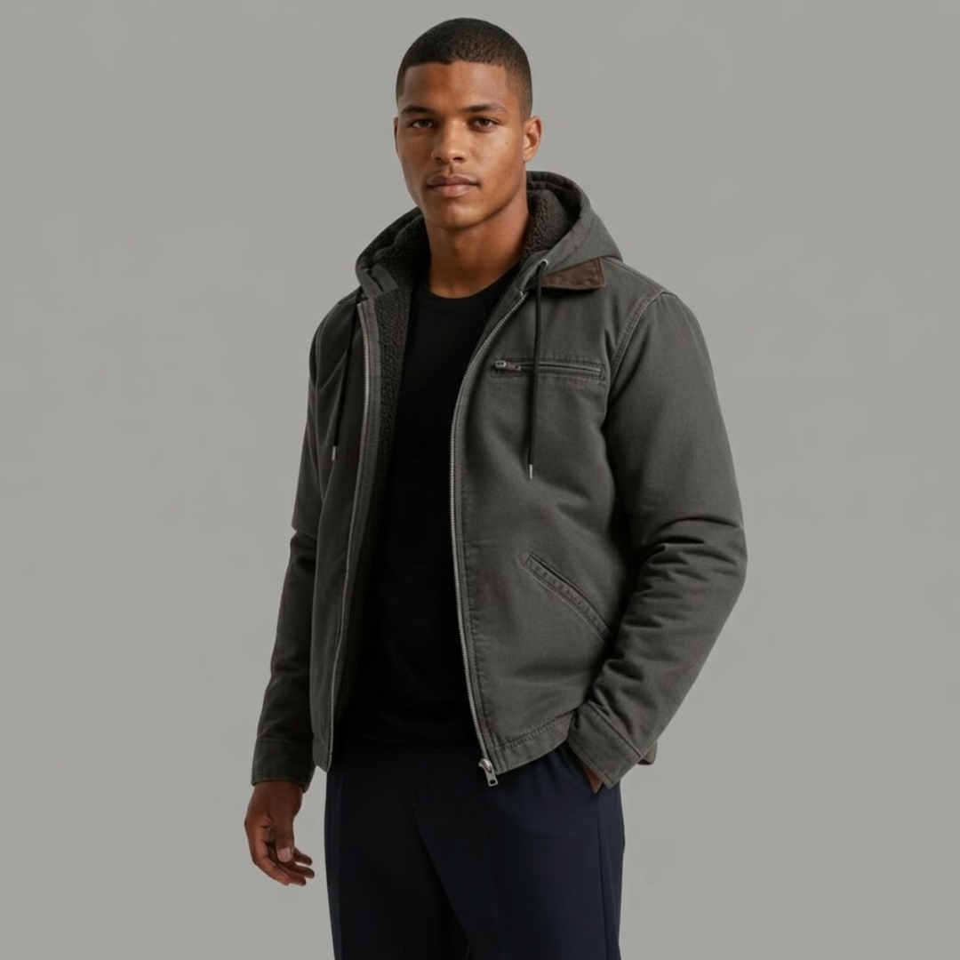 La Chaqueta con Capucha Forrada de Forro Polar para Hombre Westwood