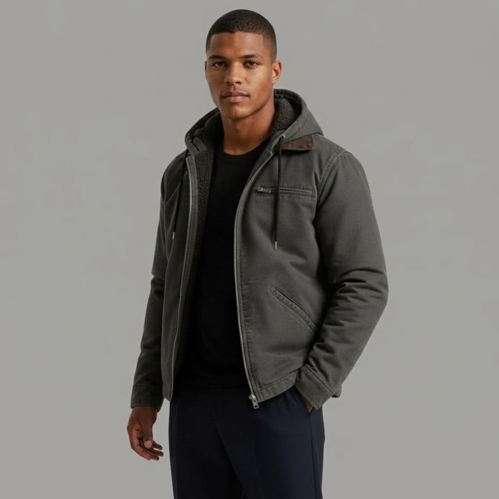 La Chaqueta con Capucha Forrada de Forro Polar para Hombre Westwood