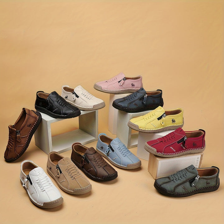 Nila | Zapatillas Elegantes con Cierre Práctico