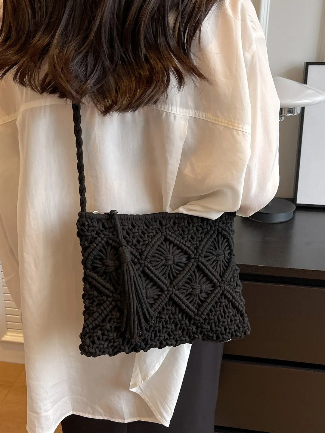 ZIRK | Bolso bandolera tejido