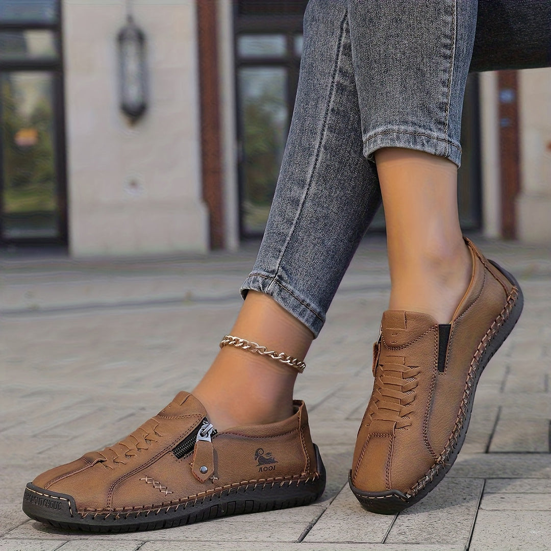 Nila | Zapatillas Elegantes con Cierre Práctico