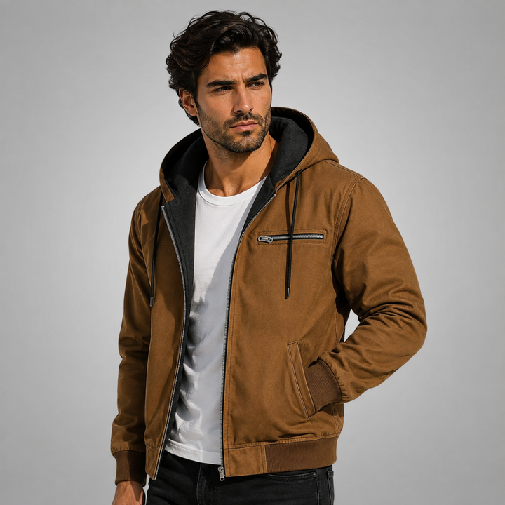 La Chaqueta con Capucha Forrada de Forro Polar para Hombre Westwood
