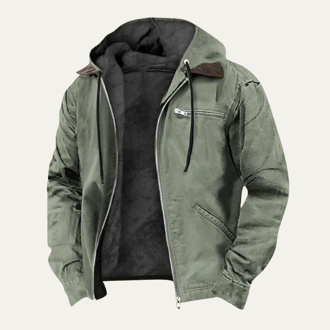La Chaqueta con Capucha Forrada de Forro Polar para Hombre Westwood