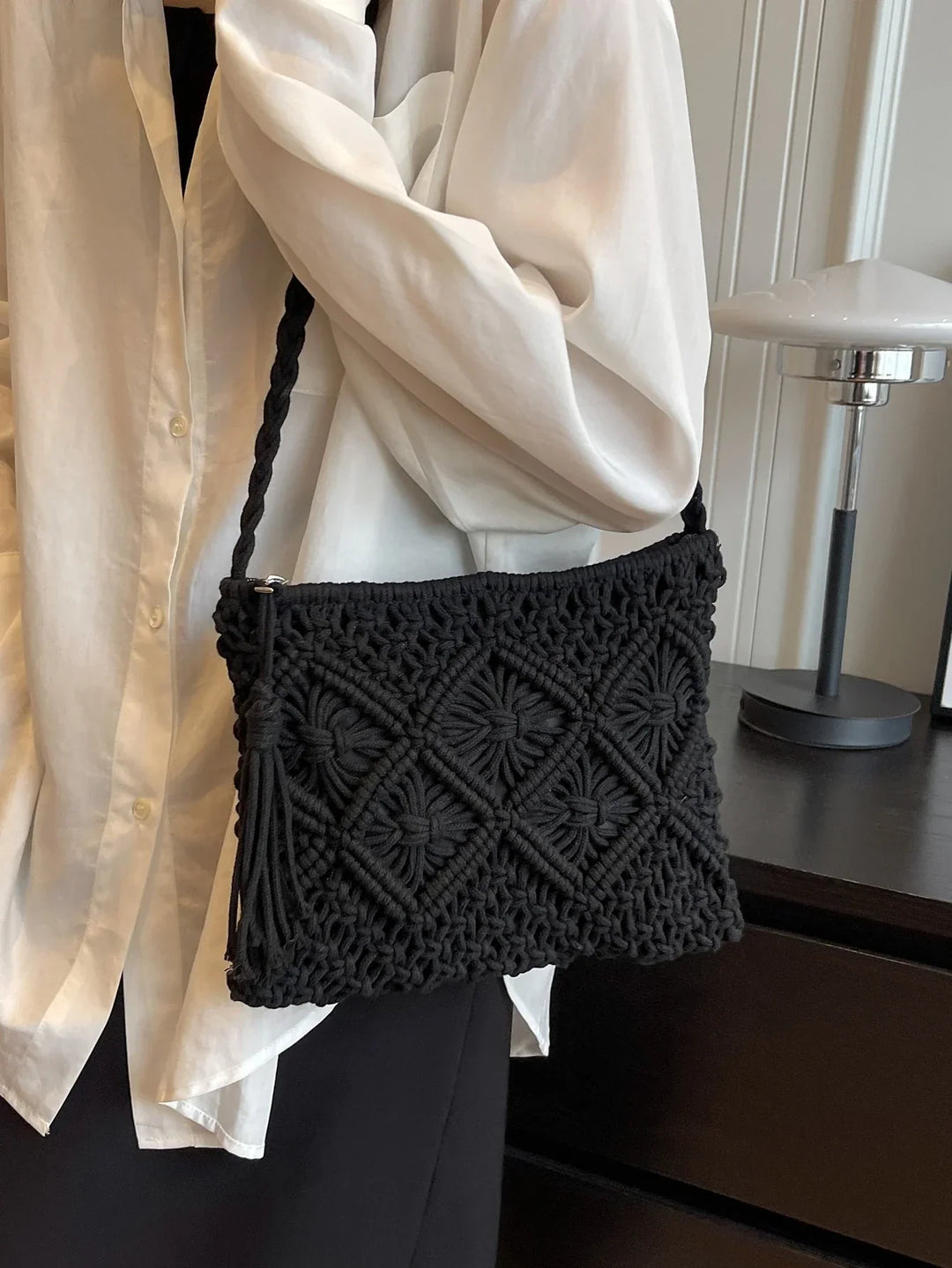 ZIRK | Bolso bandolera tejido