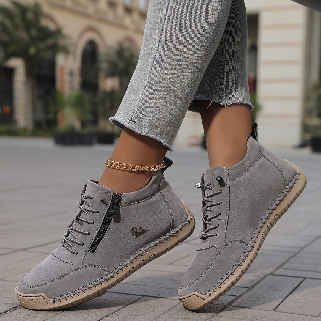 Mila | Zapatillas Ortopédicas con Cremallera