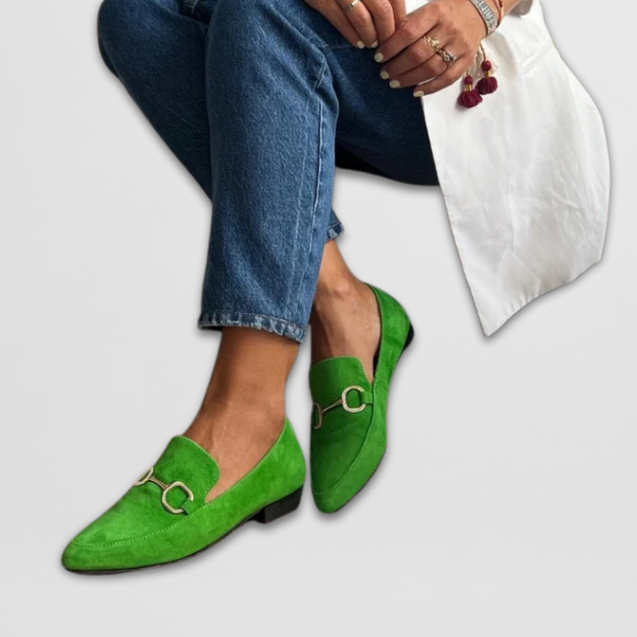 Hyelianne | Mocasines Ortopédicos Estampados - Morado