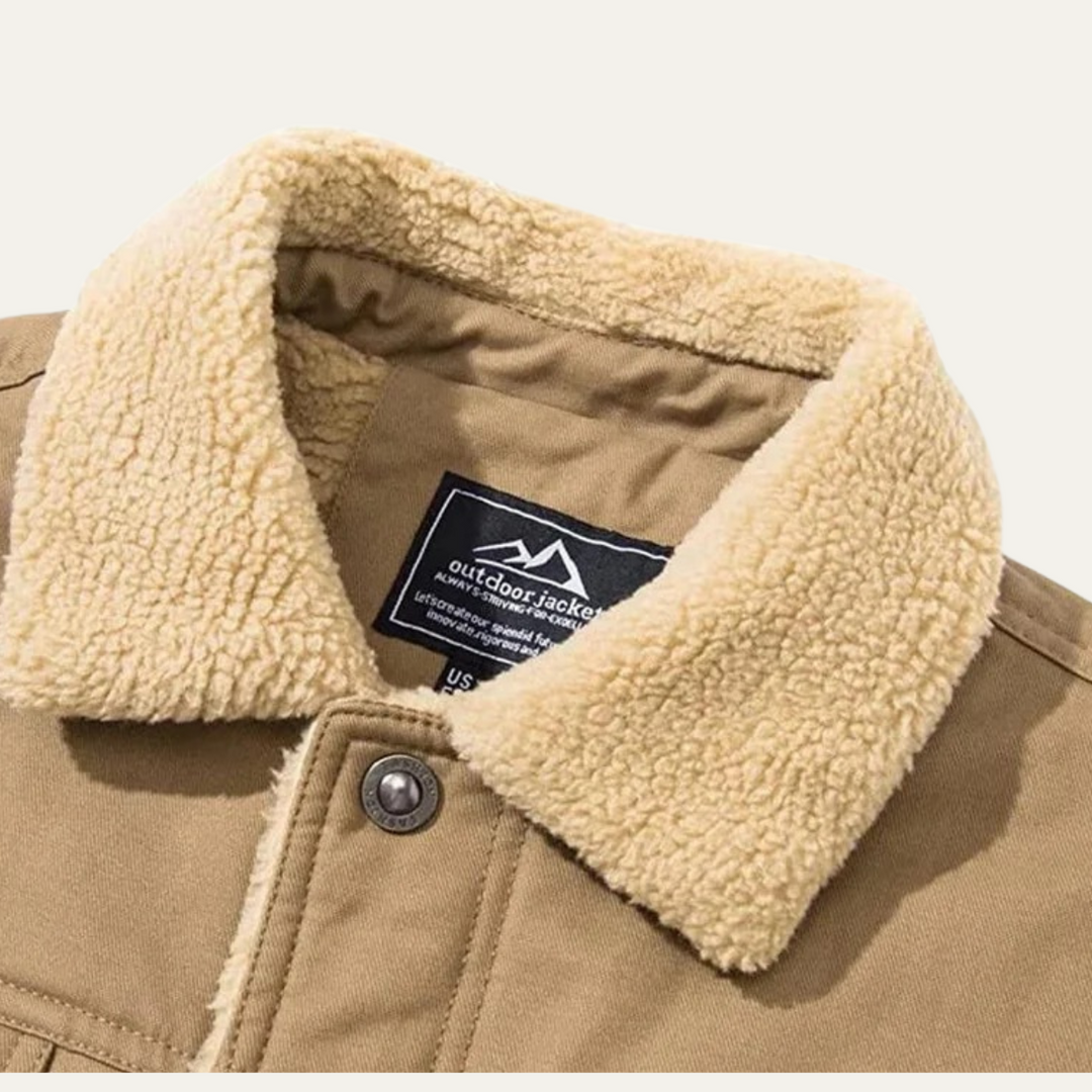 Santiago | El Abrigo de Invierno para Hombre con Forro de Forro Polar York