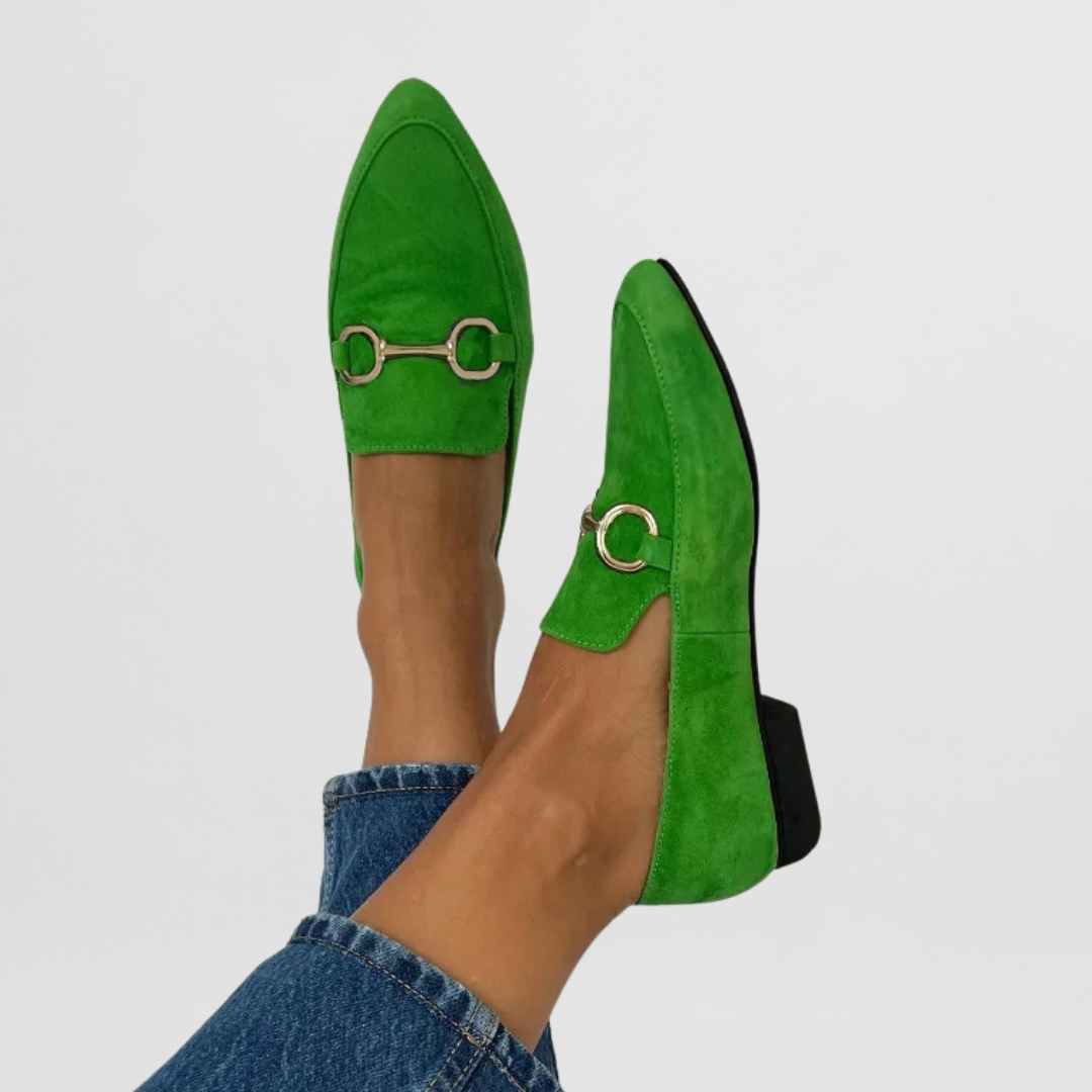 Hyelianne | Mocasines Ortopédicos Estampados - Morado