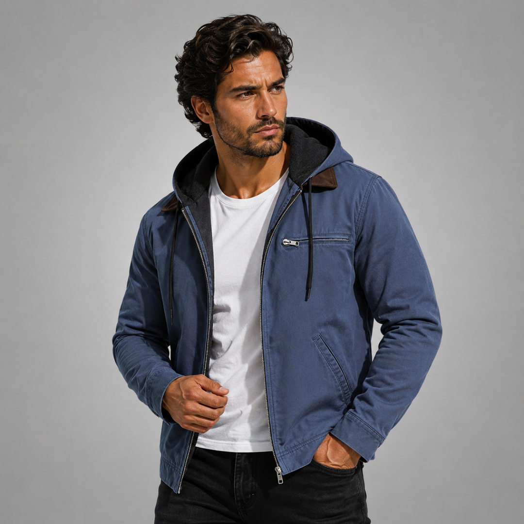 La Chaqueta con Capucha Forrada de Forro Polar para Hombre Westwood
