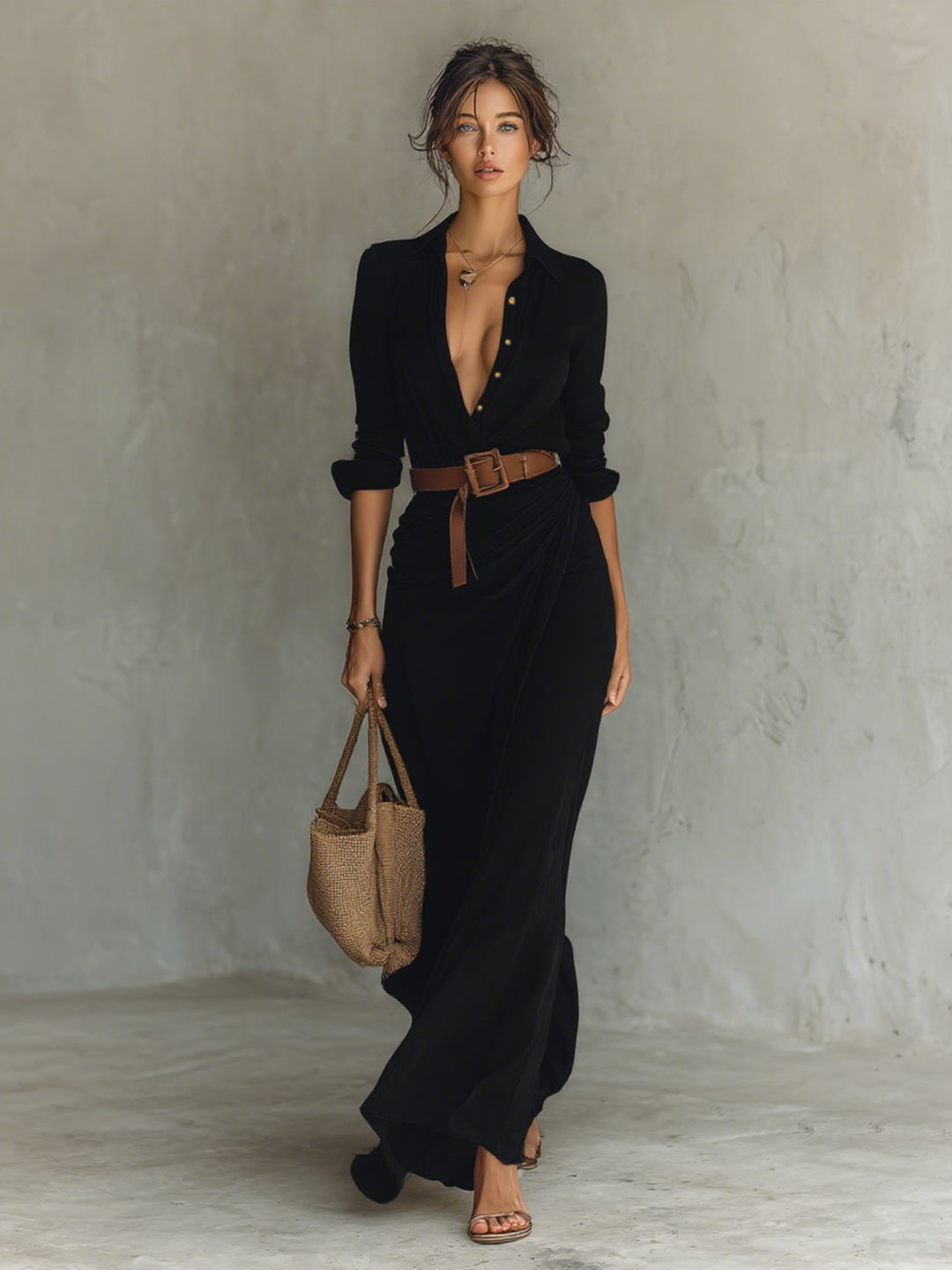 CLEO | Vestido largo casual