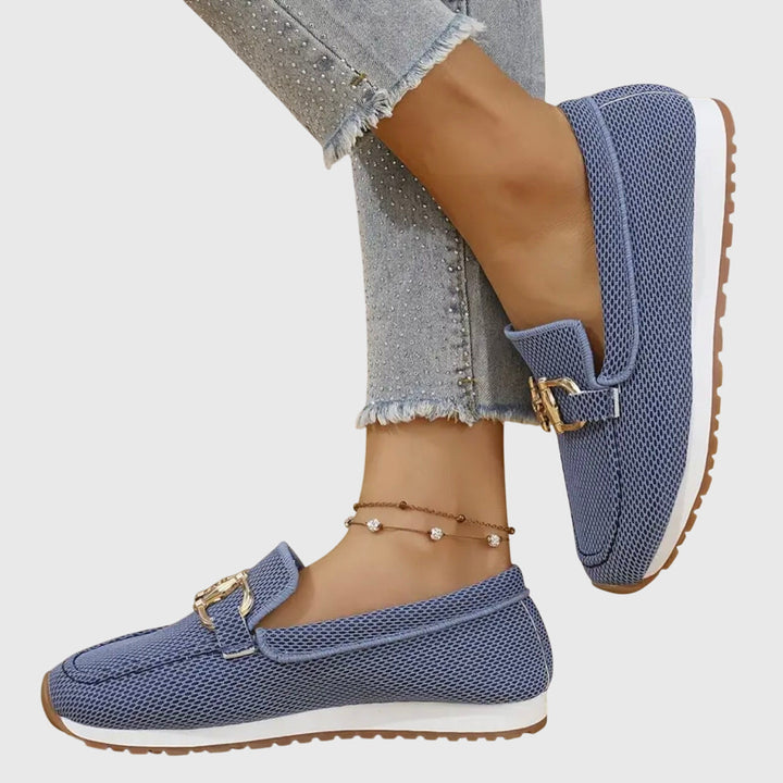 Susie | Zapatillas Ortopédicas Estilo Mocasín - Beige