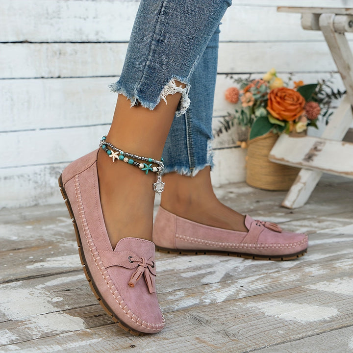 Nadine | Mocasines Clásicos con Borlas