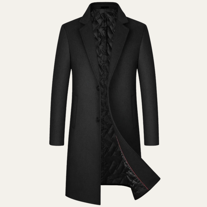 Asier | El Abrigo Largo Elegante de Invierno para Hombre Ascot