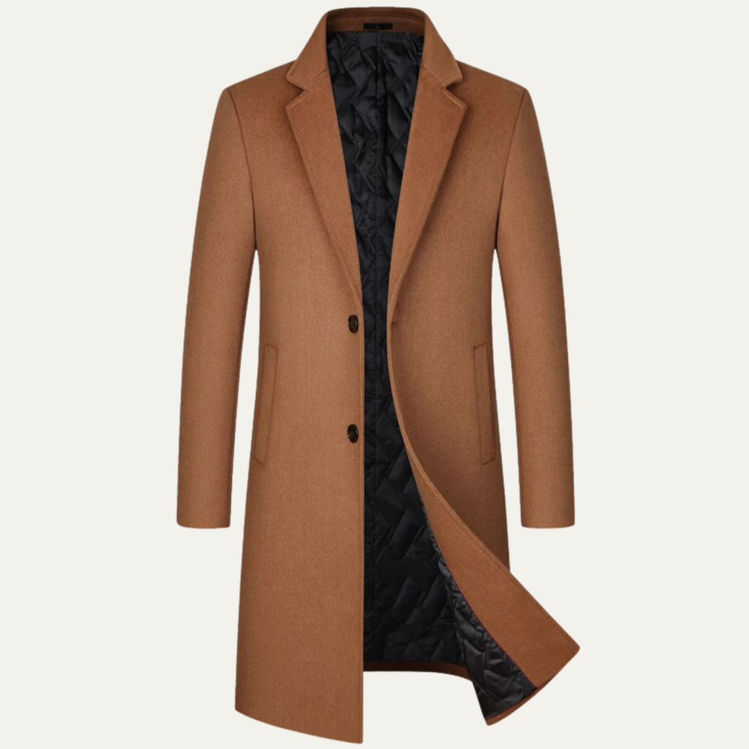 Asier | El Abrigo Largo Elegante de Invierno para Hombre Ascot