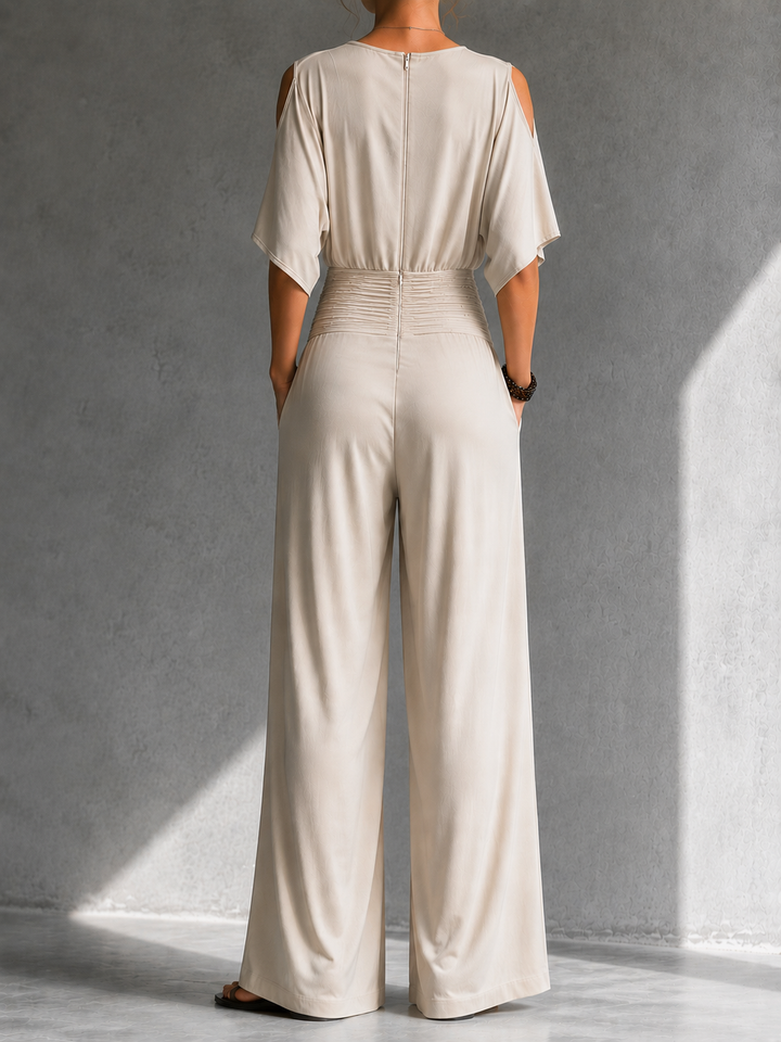 Chiara | Mono Elegante con Hombros Descubiertos