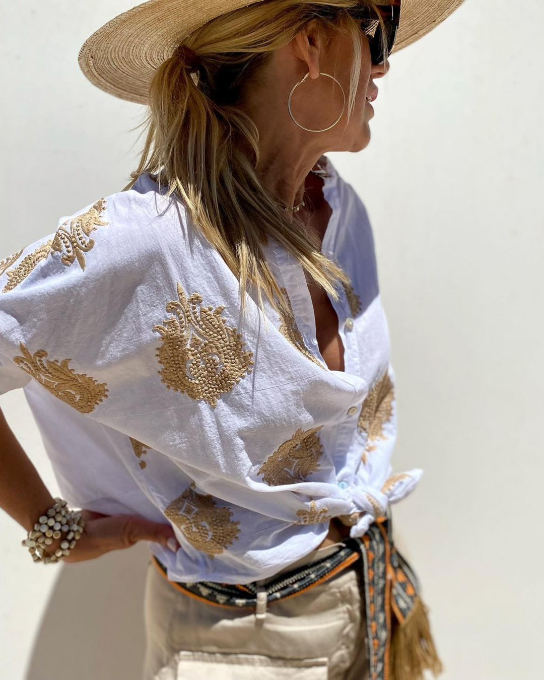 IBIZA | Blusa estampada ibicenca