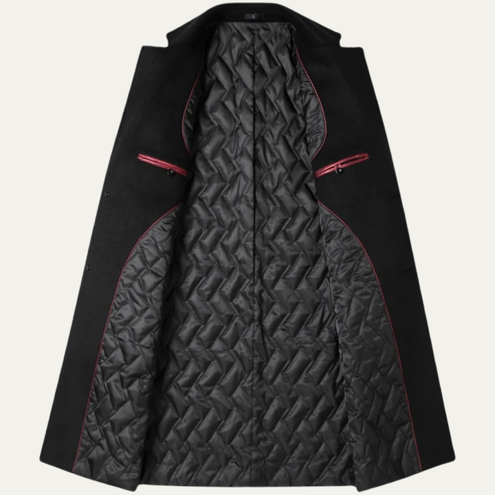 Asier | El Abrigo Largo Elegante de Invierno para Hombre Ascot
