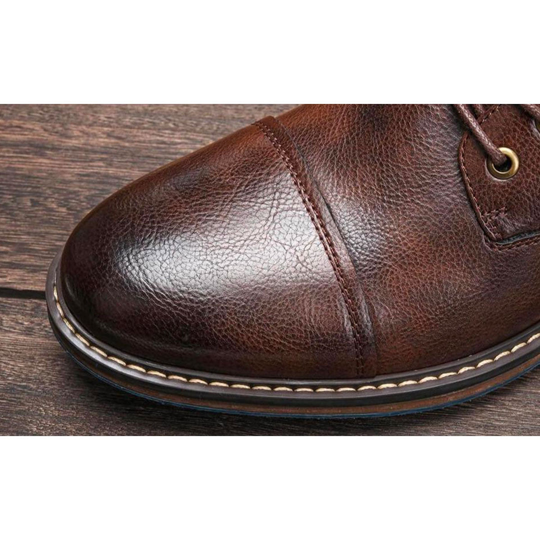 ETHAN | Botas Oxford de cuero artesanal