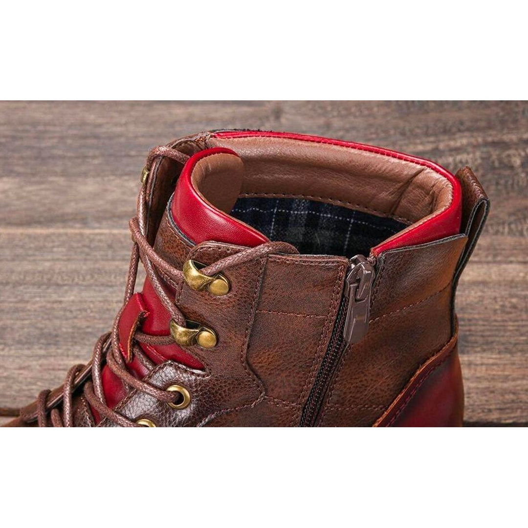 ETHAN | Botas Oxford de cuero artesanal