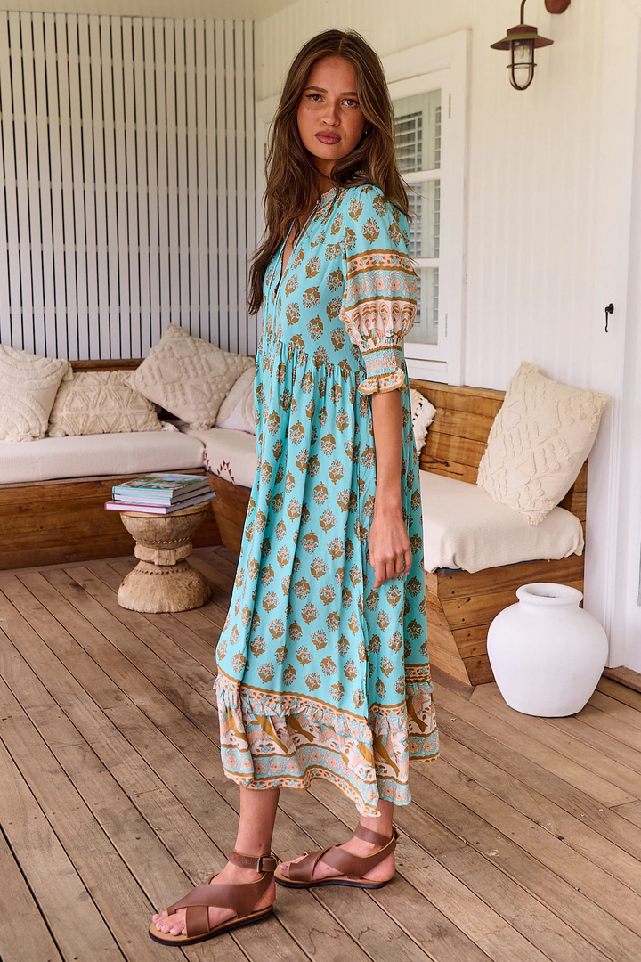 ADELE | Vestido midi de temporada
