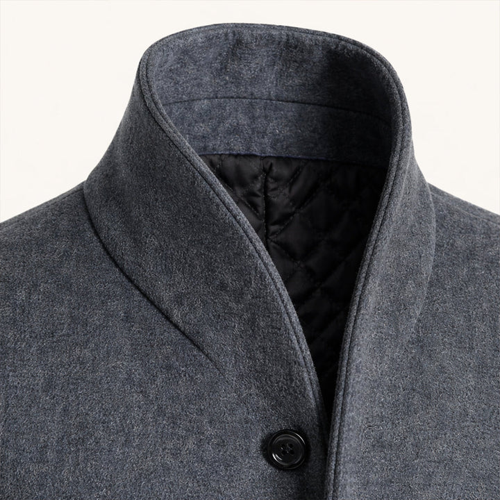 Amadeo | El Abrigo de Invierno Elegante de Mezcla de Lana para Hombre Collingwood
