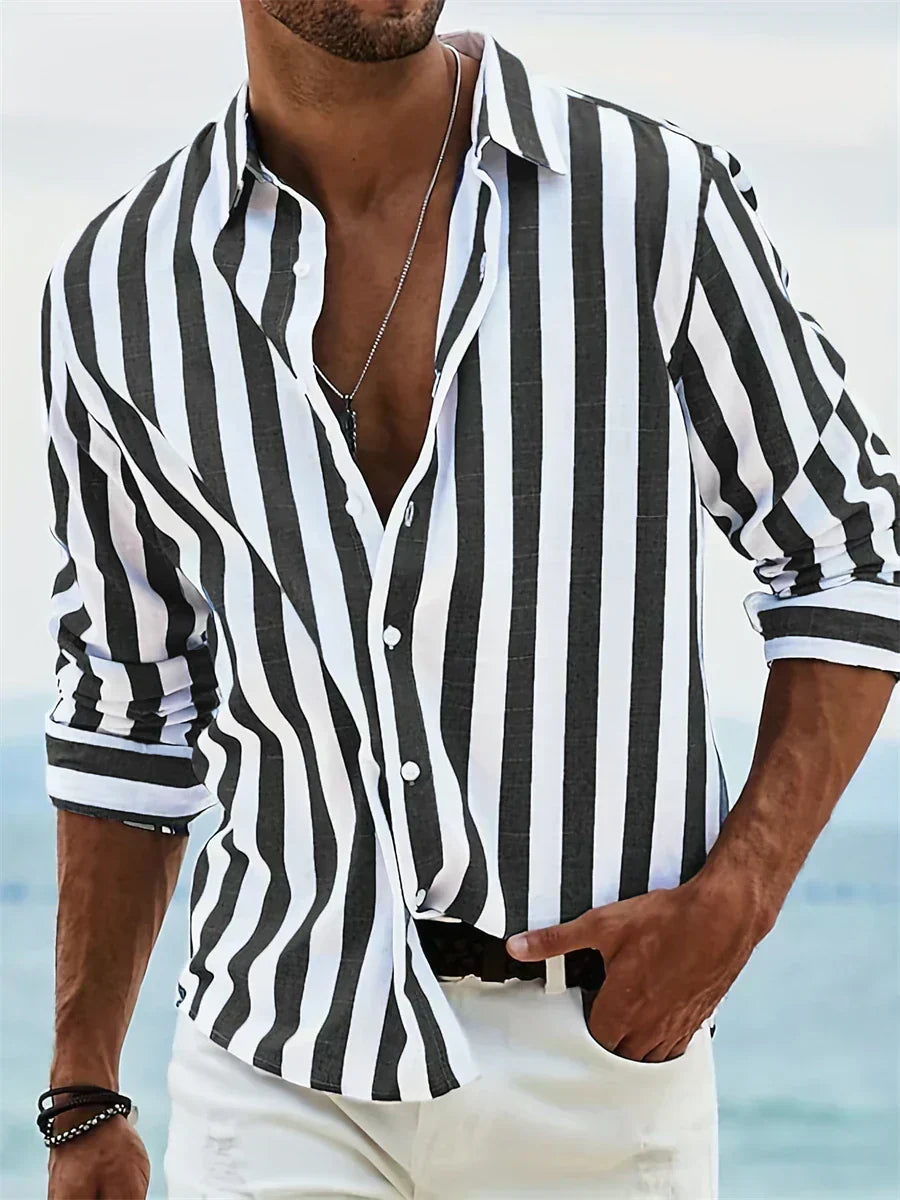 Leonardo | Camisa de rayas de verano