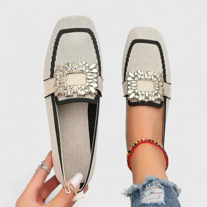 Maylora | Mocasines Ortopédicos para Mujer - Beige
